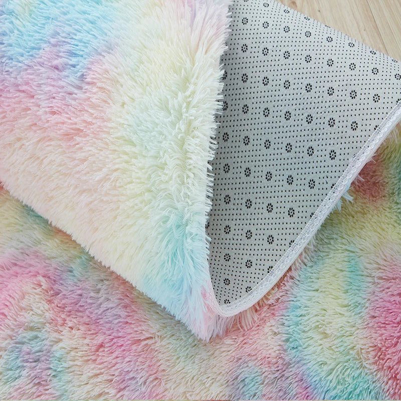 Tapis en Fourrure - HairyRugs™ - Arc - en - ciel - Ma boutique