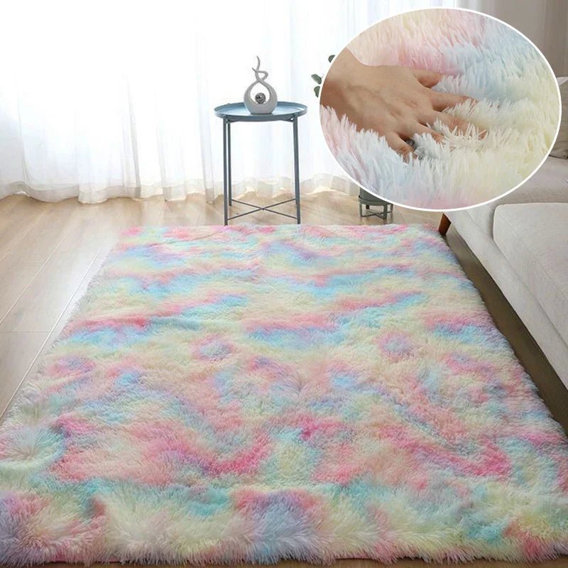 Tapis en Fourrure - HairyRugs™ - Arc - en - ciel - Ma boutique