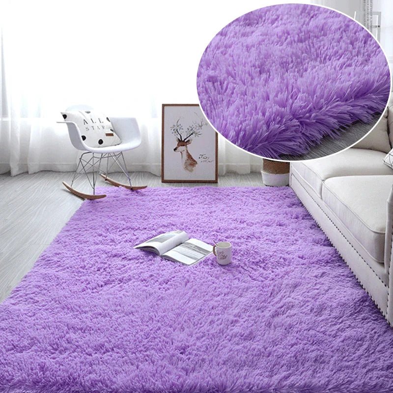 Tapis en Fourrure - HairyRugs™ - Mauve - Ma boutique