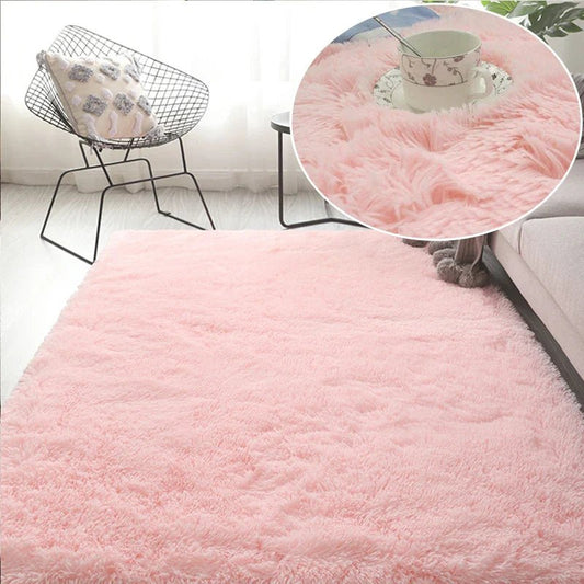 Tapis en Fourrure - HairyRugs™ - Rose - Ma boutique